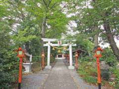 山田八幡神社鳥居