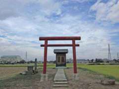 宿粒八幡神社鳥居