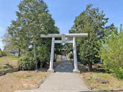 吉田白鬚神社鳥居