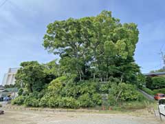 川越城富士見櫓跡と田曲輪門跡地