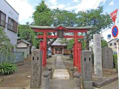 江戸袋氷川神社鳥居