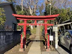 小谷場稲荷神社鳥居