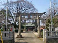 領家稲荷神社鳥居