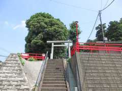 柳崎氷川社鳥居