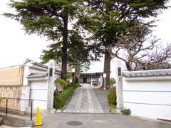 赤山陣屋内だった源長寺