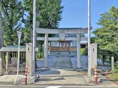 吹塚八幡神社鳥居