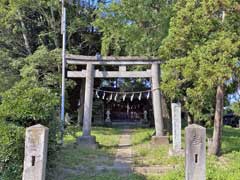 吹塚氷川神社鳥居