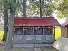 一本木神明神社境内社八幡愛宕稲荷天神合殿