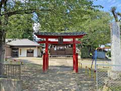 長楽氷川神社鳥居