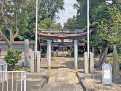 下小見野氷川神社鳥居