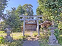 両園部氷川神社鳥居