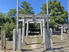 鳥羽井新田天神神社鳥居