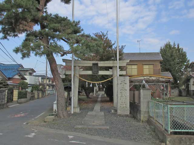 土手千方神社鳥居