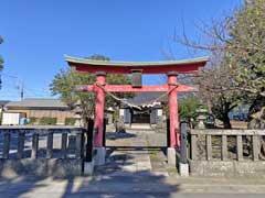 日出安駒形神社鳥居