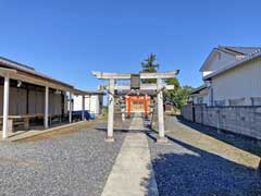 根古屋前玉神社鳥居