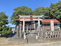 正能諏訪神社鳥居