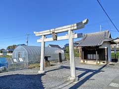 上高柳三島神社鳥居