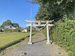 常泉御嶽社鳥居