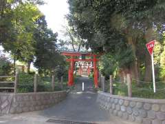 石戸氷川神社鳥居