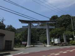 金鑚神社鳥居