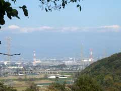 関浅間神社よりの遠景