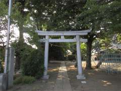 今城青坂稲實池上神社（神川町）鳥居