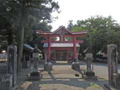 植竹日枝神社鳥居