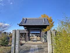 医王寺山門