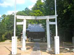 川里赤城神社鳥居