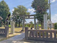 安養寺八幡神社鳥居