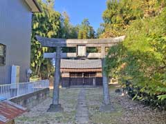 八幡田八幡神社鳥居