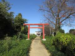 原馬室氷川神社鳥居