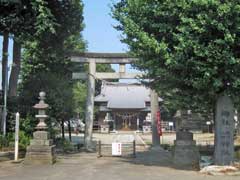 氷川八幡神社鳥居