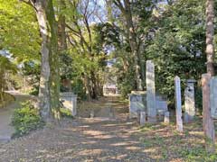 糠田氷川神社参道