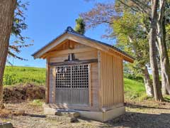 糠田氷川神社境内社柳生浅間社（諏訪社）