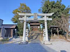 北新宿山神社鳥居