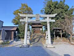 北新宿山神社鳥居