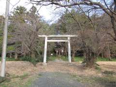 滝馬室氷川神社鳥居