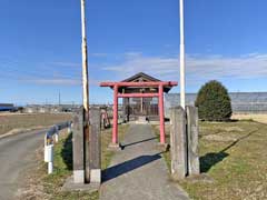 寺谷八幡神社鳥居