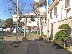 平方女帝神社鳥居