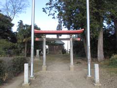 砂間香取神社鳥居