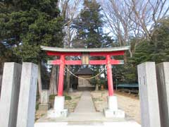 戸崎稲荷神社鳥居