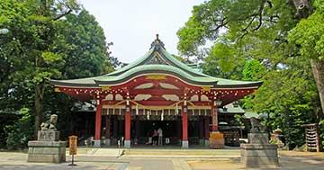 越ヶ谷久伊豆神社