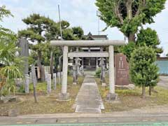 中島稲荷神社鳥居