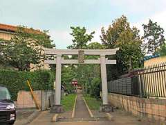 上七左稲荷神社鳥居