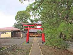 上七左稲荷神社二鳥居