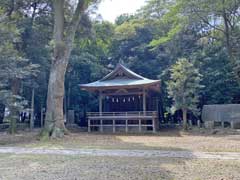 栢間神明神社神楽殿