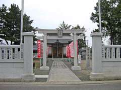 報恩寺境内袖引稲荷神社鳥居