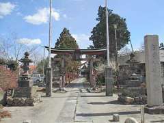 赤城久伊豆神社鳥居