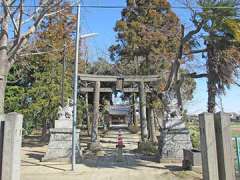 雀神社（柿沼）鳥居